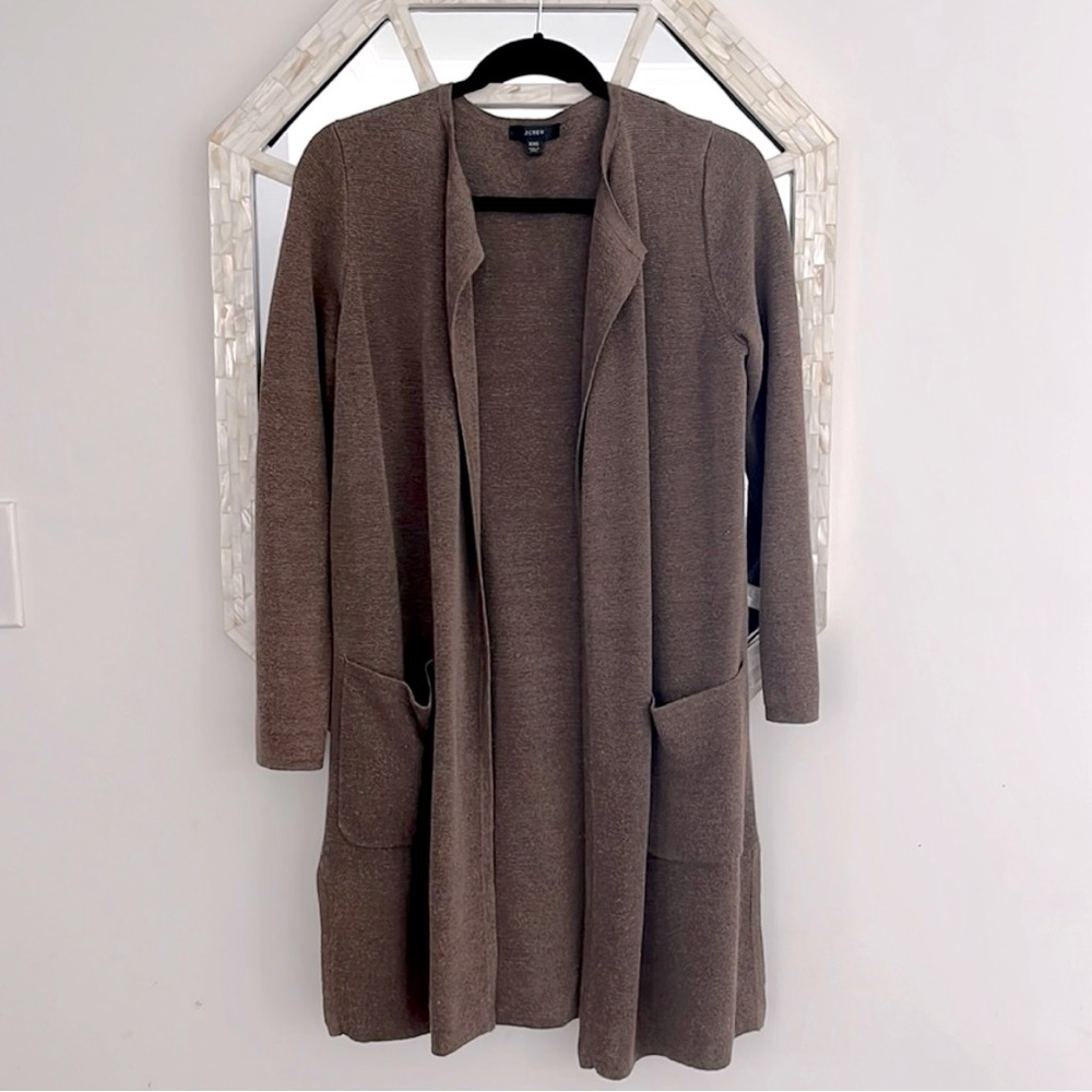J.Crew Juliette Collarless Cardigan Size XXS